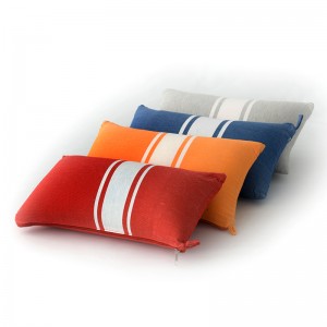 Housse de coussin tissage...