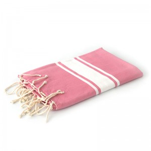 Classic pink flat weaving...